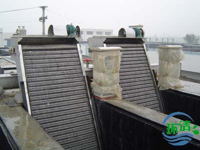 济南环清回转式机械格栅，多种废水处理均可使用，价