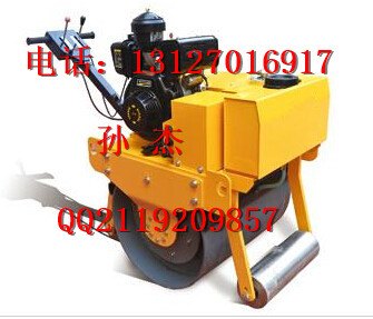 路得威手推振动压路机碾子路得威小型压路机