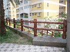 供应宁夏物超所值的水泥仿木艺术护栏|内蒙古银川水