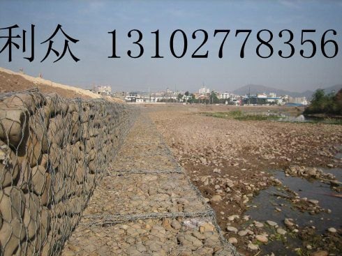 渠道改建护坡铅丝笼挡墙防洪 江河改建治理覆塑铅丝笼网箱
