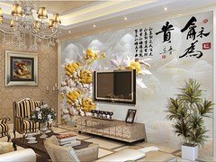 墙艺批发——新艺彩装饰建材供应热门新艺彩玉石背景