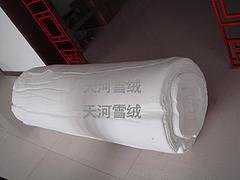 天河绒毛制品公司提供热门羊绒絮片产品 出口羊绒絮