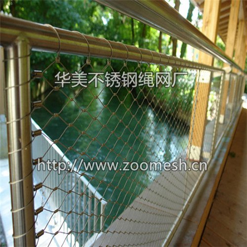 楼梯防护网、道路围栏网、不锈钢编织网