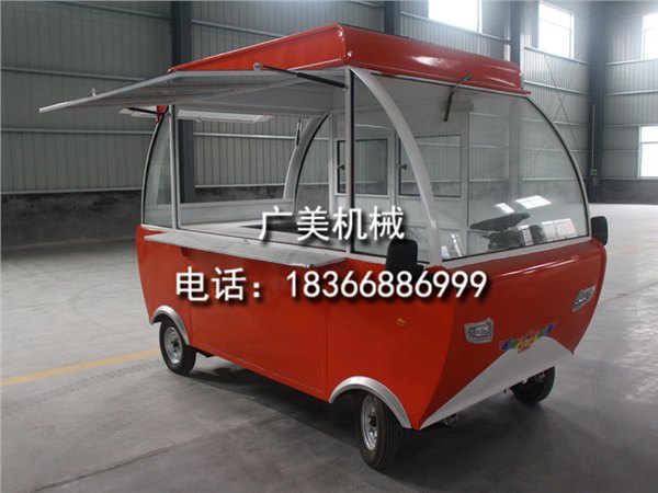 广美机械提供质量良好的小吃车_小吃车供应商