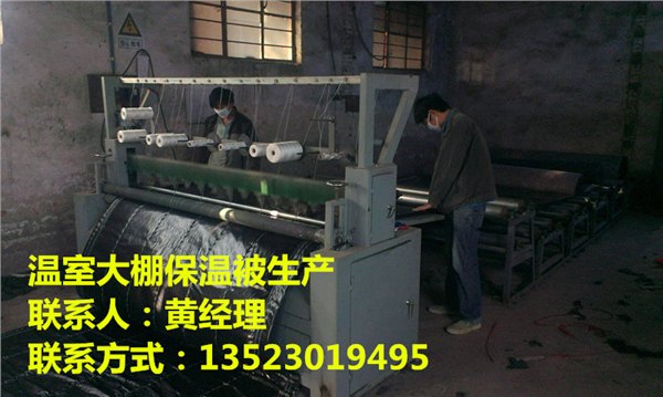 蔬菜温室大棚保温被价格