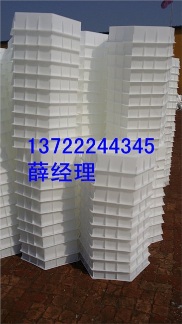 六棱六角砖护坡塑料模具产品介绍，护坡六角模具