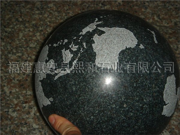 惠安石雕挡车石圆球加工  卡通挡车石球 质量上乘 品质保证