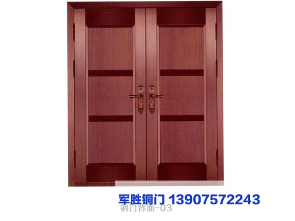 海南铜门专业经销商：兴隆对开门