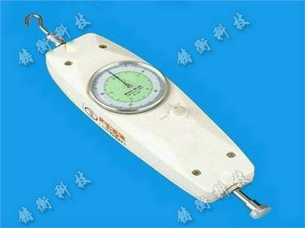 印染厂合金铝拉力测试仪，300N表盘张力仪，