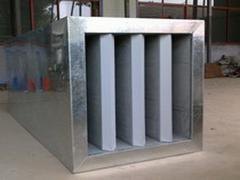 沣楷通风折板式消声器生产厂|生产折板式消声器