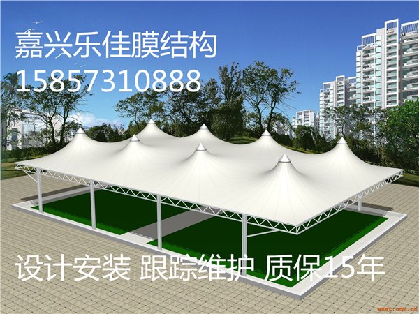 乐佳膜结构车棚雨棚专业拆搭