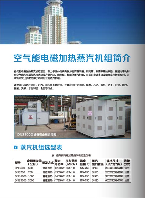 替代电锅炉蒸汽发生器