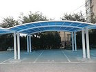 想要钢结构车棚就到瑞联装饰工程_石碣钢结构车棚