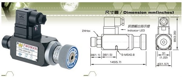 DNC-100K-06i台湾TWOWAY继电器DNC系列