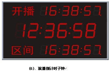体育场馆GPS标准时钟系统