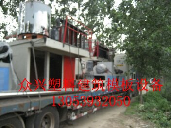 【供销】山东实惠的塑钢建筑模板生产线 塑钢建筑模