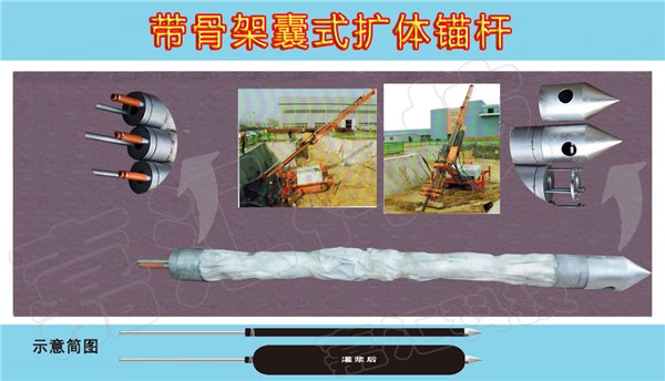 嘉汇科技提供质量良好的带骨架囊式扩体锚杆|专利囊