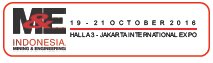 2016年印度尼西亚国际矿业设备展M&E Indonesia 2016