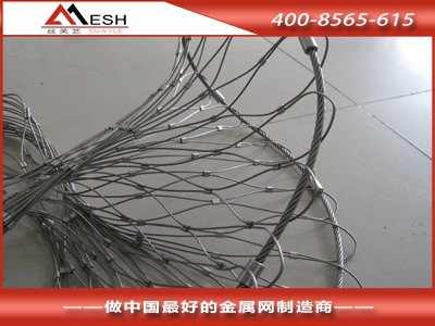 厂家供应装饰绳网  植物攀藤网 不锈钢绳网 量大