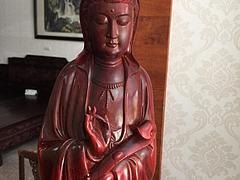 工致的小叶紫檀观音工艺品当选仙家紫檀馆|仙游小叶