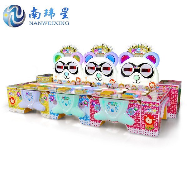 南玮星小熊滚滚乐游戏机 儿童摊位电玩游艺机 室内