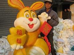 专业的泡沫雕塑制作 广西卡通人物雕塑定制