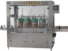 批发液体灌装机：专业的大容量油类电脑直线灌装机公