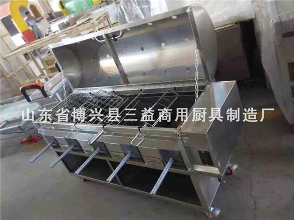 无烟烤羊腿炉【品牌】山东无烟烧烤炉供应@烧烤设备