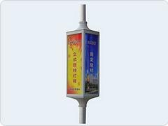 立式旋转灯箱报价|新品路灯杆专用灯箱哪里买