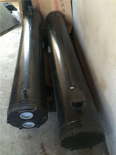 西安70匹壳管式水冷冷凝器，70匹水冷凝器及配件