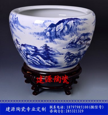陶瓷大缸定做批发景德镇大缸供货厂家