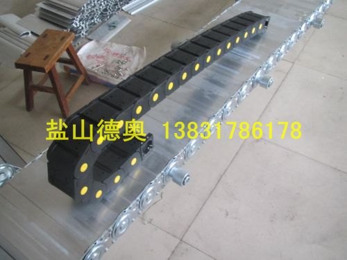 线缆油管导向钢制拖链-机床电缆拖链生产厂家