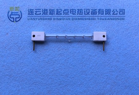 短管透明卤素石英加热管