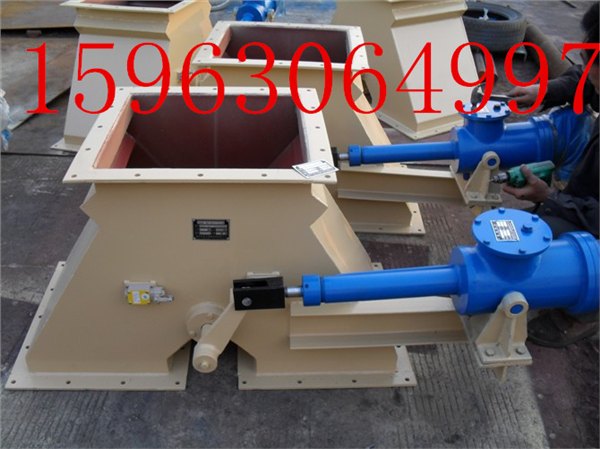 DSF40电液动三通分料器--2016优惠中推杆带动分料器