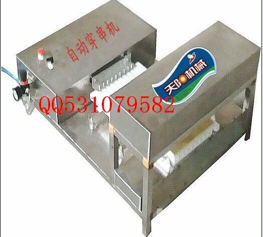天阳自动穿串机烧烤穿串机