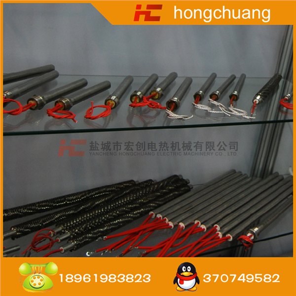 营口带K型热电偶单头电热管