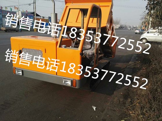 多功能履带运输车橡胶履带平板车