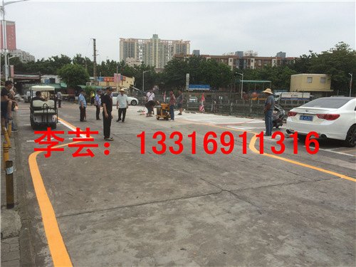 厚街白线停车位线实价?沙田白线停车位线