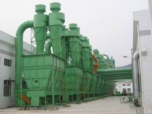 CLT/A型旋风除尘器的工作原理