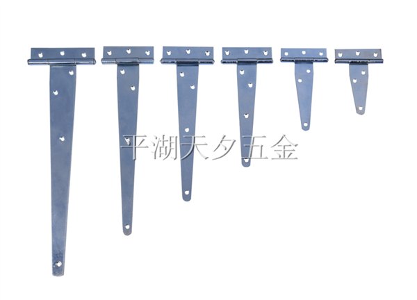 TH001轻型T铰三角镀锌合页木箱工具箱T字铰链Thing