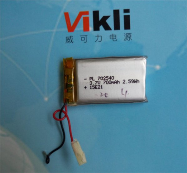 大量现货聚合物锂电池702540-700mah锂电池3.7V