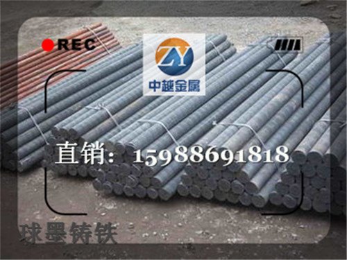 宁波直销QT700-2球墨铸铁棒宁QT700-2球墨铸铁板可零切