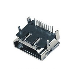 HDMI19P母座90度DIP