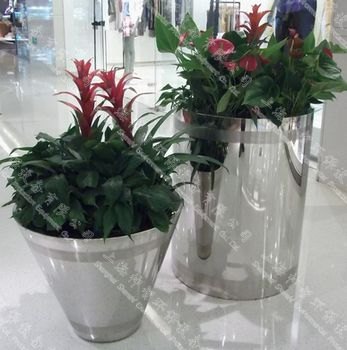 供应不锈钢花盆（SZHP-105）