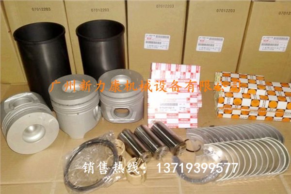 神钢SK75-8发动机4LE2四配套、缸套组件