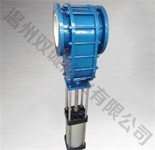 双诚阀门陶瓷阀门Z674TC气动陶瓷阀陶瓷出料阀