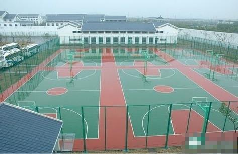 硅PU篮球场价格-硅PU篮球场地坪