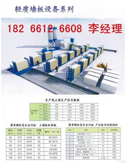 立模隔墙板生产线设备