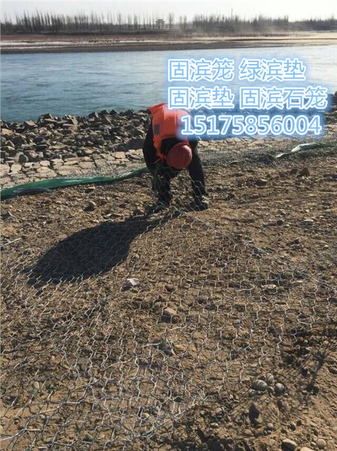 黄河堤坡防汛防洪护岸固滨笼河道边坡生态治理固滨笼