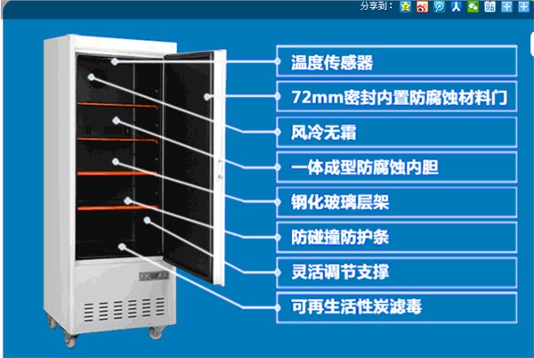 双锁恒温化学品存储柜